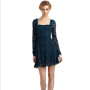 Free People Flirt For You Lace Dress